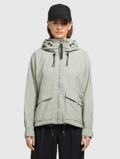 Khujo Übergangsjacke "Blair" In Hellgrau -Khujo khujo ubergangsjacke blair in hellgrau 2