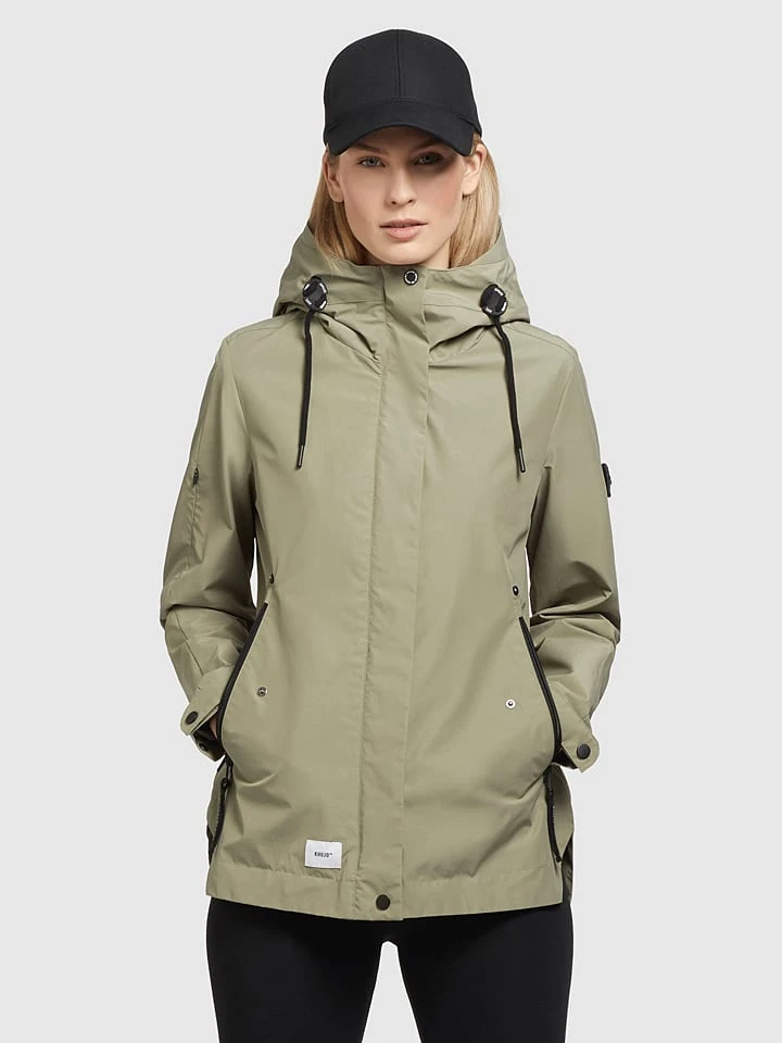 Khujo Übergangsjacke "Kaya" In Hellgrau 3 Khujo Übergangsjacke "Kaya" In Hellgrau – Bild 3