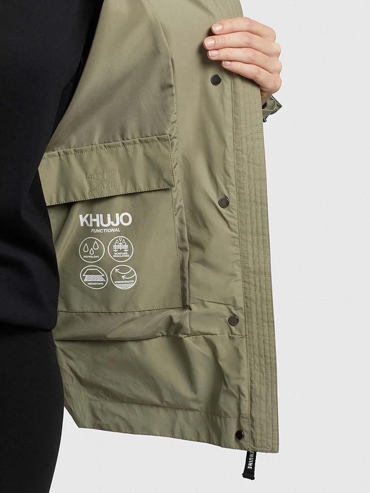 Khujo Übergangsjacke "Kaya" In Hellgrau 7 Khujo Übergangsjacke "Kaya" In Hellgrau – Bild 7