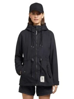 Khujo Übergangsjacke "Sesia" In Schwarz -Khujo khujo ubergangsjacke sesia in schwarz 7