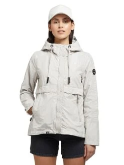 Khujo Übergangsjacke "Zahira3" In Weiß -Khujo khujo ubergangsjacke zahira3 in weiss 7