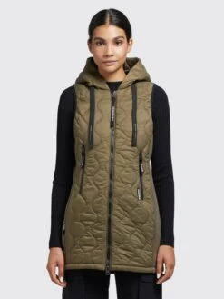 Khujo Weste MALIN In Olivgrün -Khujo khujo weste malin in olivgrun 3