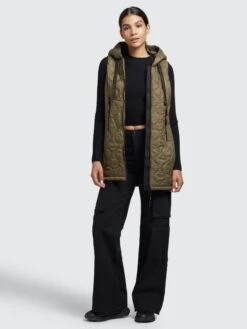 Khujo Weste MALIN In Olivgrün -Khujo khujo weste malin in olivgrun 5