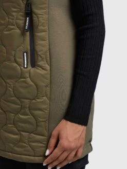 Khujo Weste MALIN In Olivgrün -Khujo khujo weste malin in olivgrun 7