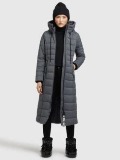 Khujo Wintermantel "Casca Light" In Grau -Khujo khujo wintermantel casca light in grau 2