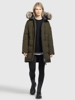 Khujo Wintermantel "Cloren" In Khaki 11 Khujo Wintermantel "Cloren" In Khaki -Khujo khujo wintermantel cloren in khaki 3